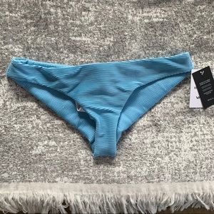 RVCA salt wash cheeky rubbed bikini bottom